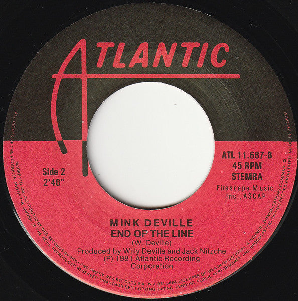Mink DeVille -Love And Emotion / End Of The Line