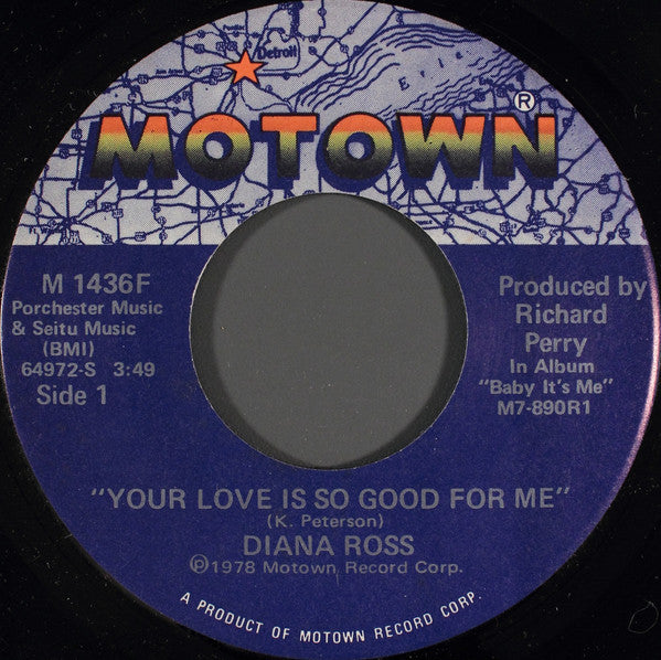 Diana Ross -Your Love Is So Good For Me
