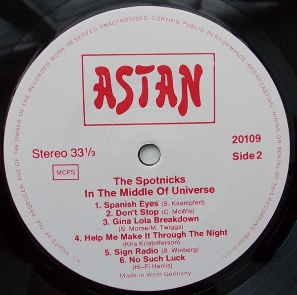 The Spotnicks -In The Middle Of Universe