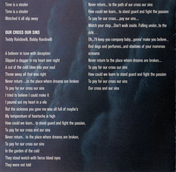 Rondinelli -Our Cross Our Sins