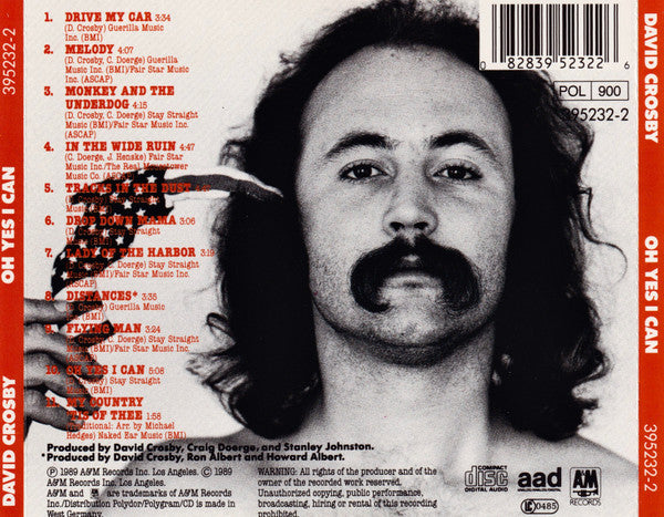 David Crosby -Oh Yes I Can
