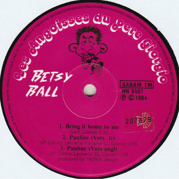 Nana Bozo (2) / Betsy Ball - Les Angoisses Du Père Goriot