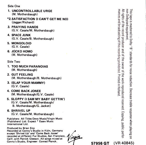 Devo - Q: Are We Not Men? A: We Are Devo!