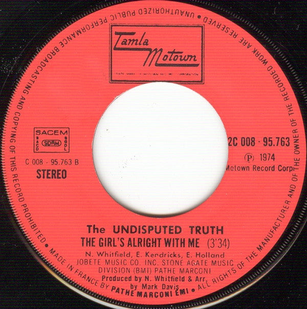 The Undisputed Truth -I'm A Fool For You