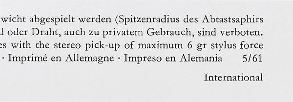 Ludwig van Beethoven, Géza Anda ‧ Wolfgang Schneiderhan ‧ Pierre Fournier, Radio-Symphonie-Orchester Berlin ‧ Ferenc Fricsay -Tripelkonzert = Triple Concerto