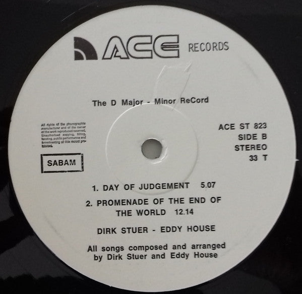 Dirk Stuer / Eddy House - The D Major Minor ReCord