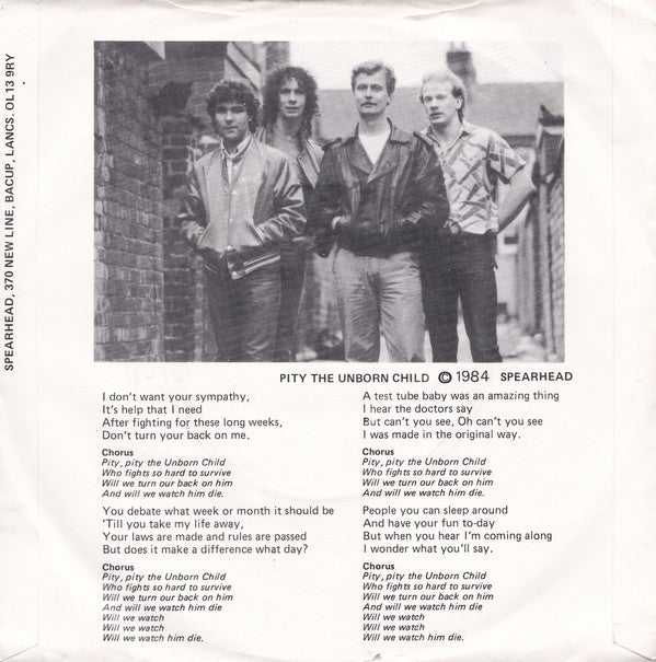 Spiritborn -Pity The Unborn Child / Sing To the Lord