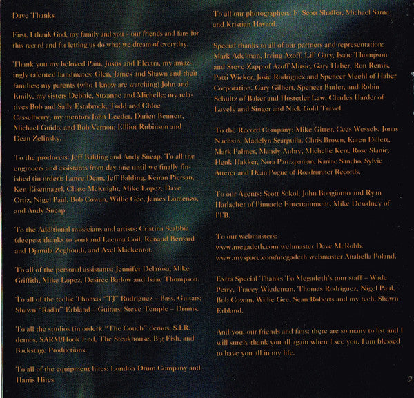 Megadeth - United Abominations