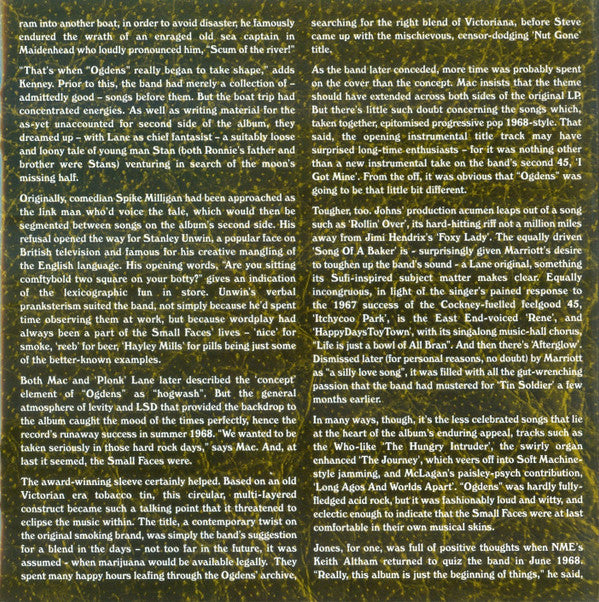 Small Faces -Ogdens' Nut Gone Flake