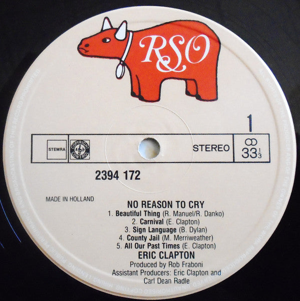 Eric Clapton -No Reason To Cry