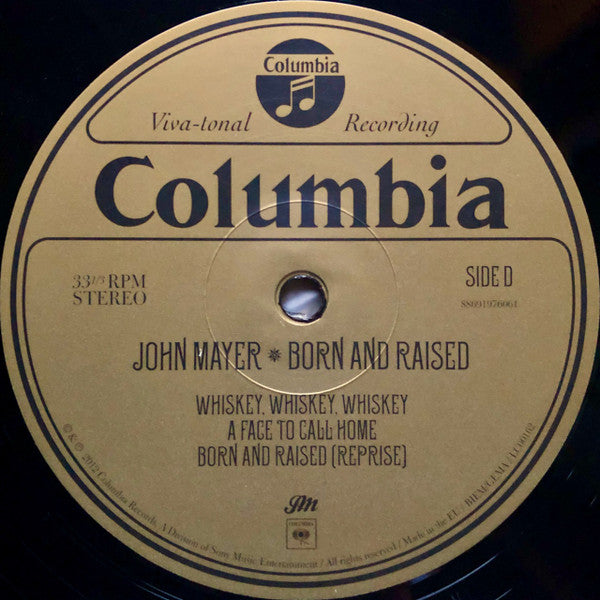 John Mayer -Born And Raised