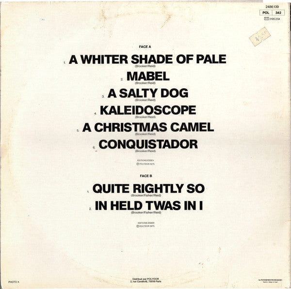 Procol Harum -A Whiter Shade Of Pale
