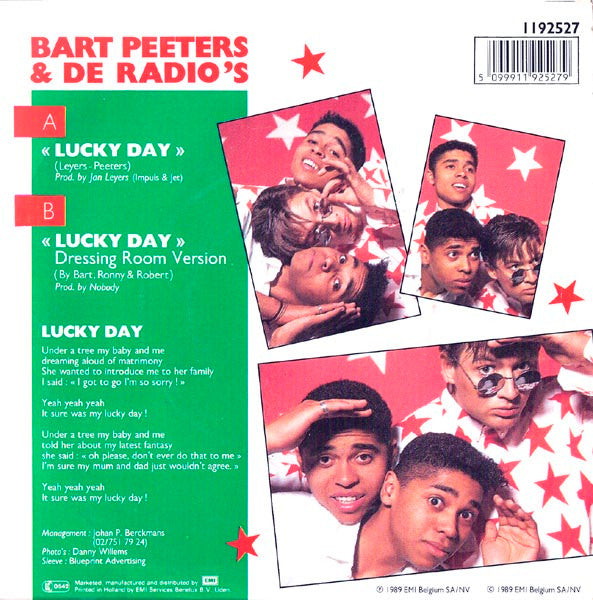 Bart Peeters & De Radio's* -Lucky Day