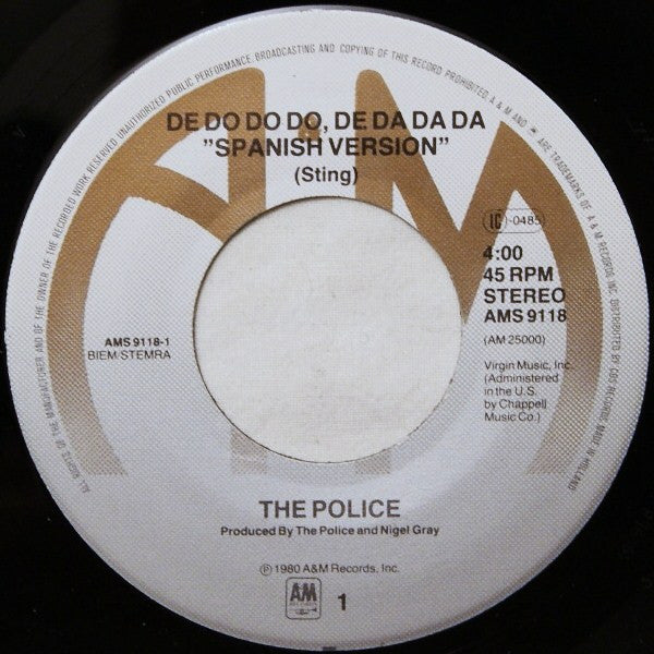 The Police -De Do Do Do, De Da Da Da (In Japanese)