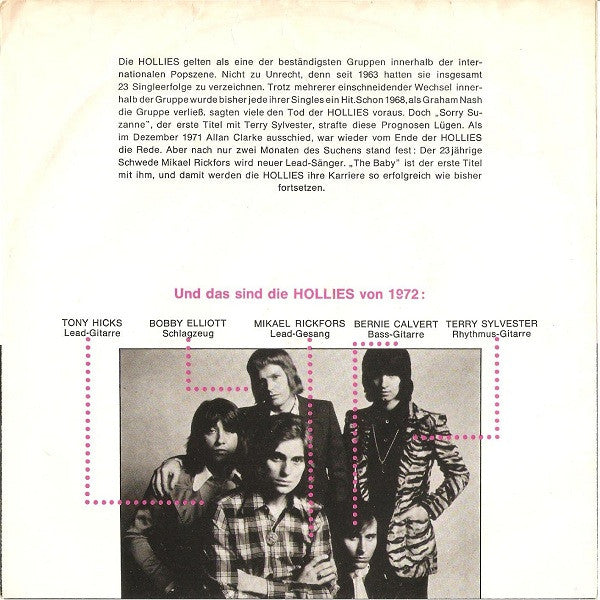 The Hollies -The Baby / Oh Grannie