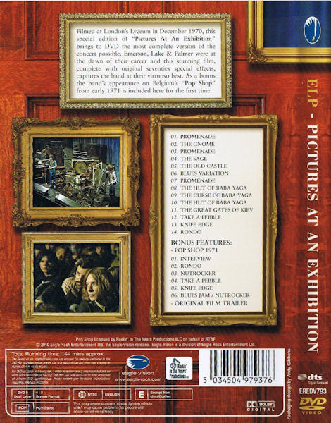 Emerson, Lake & Palmer -Pictures At An Exhibition