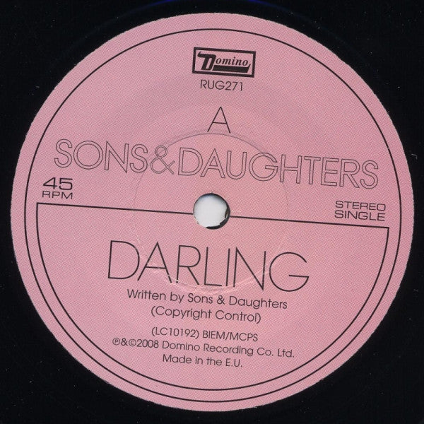 Sons&Daughters* -Darling