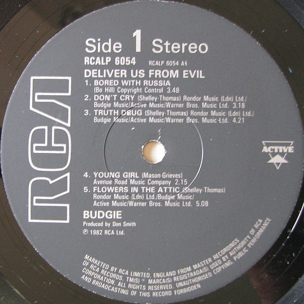 Budgie -Deliver Us From Evil