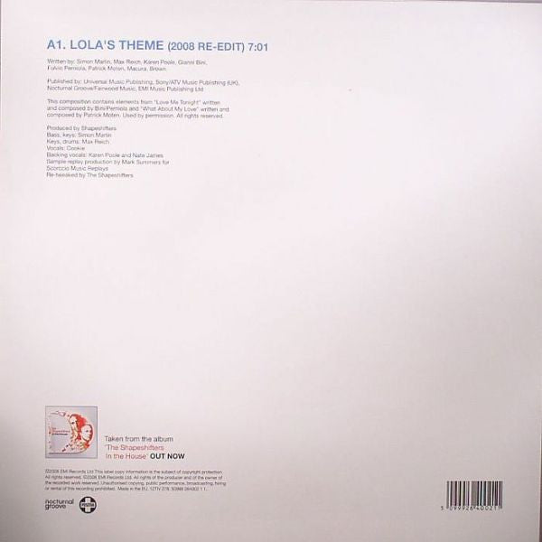 The Shapeshifters* -Lola's Theme (08 Re-Edit)