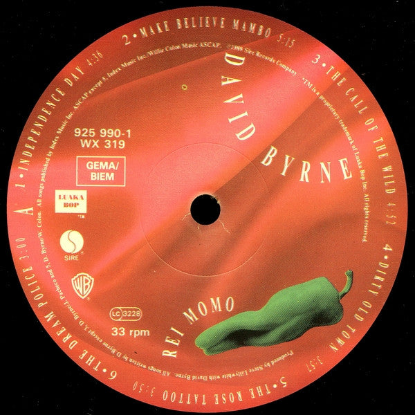 David Byrne -Rei Momo