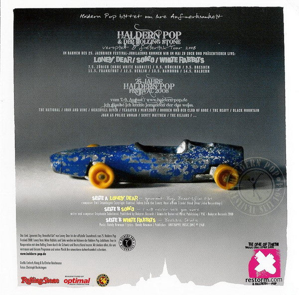 Various - Haldern Pop &amp; Der Rolling Stone - Verspielt &amp; Feierlich Tour 2008