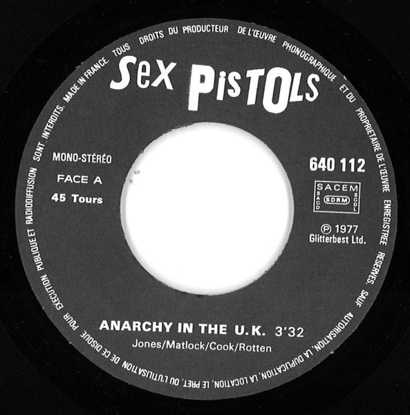 Sex Pistols -Anarchy In The UK