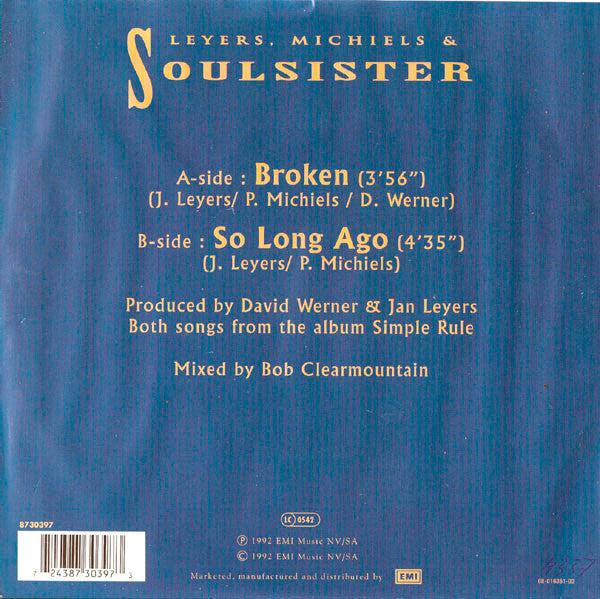 Leyers, Michiels & Soulsister* -Broken