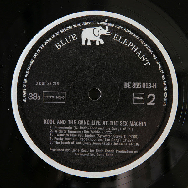 Kool And The Gang* -Live At The Sex Machine