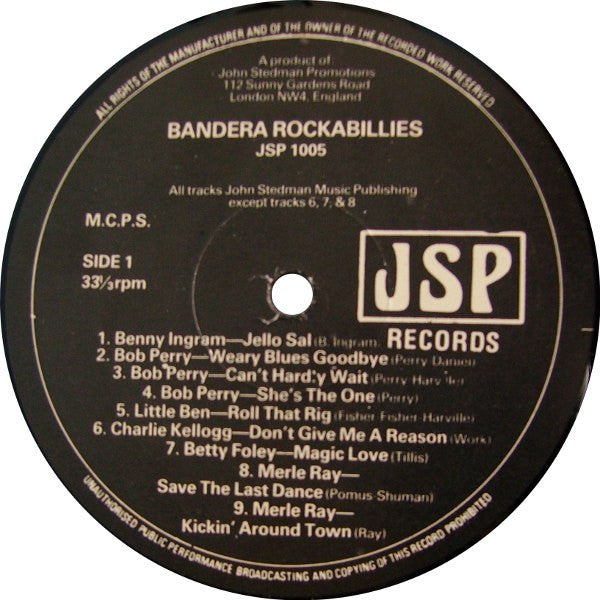 Various -Bandera Rockabillies