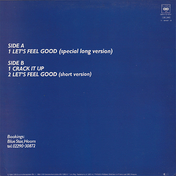 Chaplin Band* -Let's Feel Good (Special Long Version)