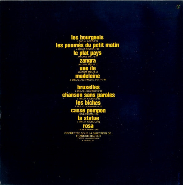 Jacques Brel -Le Plat Pays 1