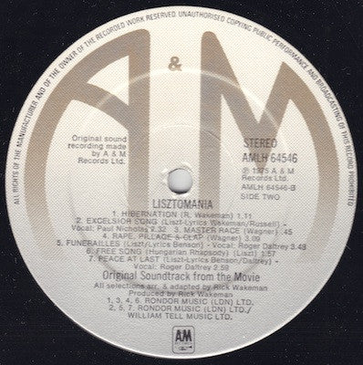 Rick Wakeman -Lisztomania