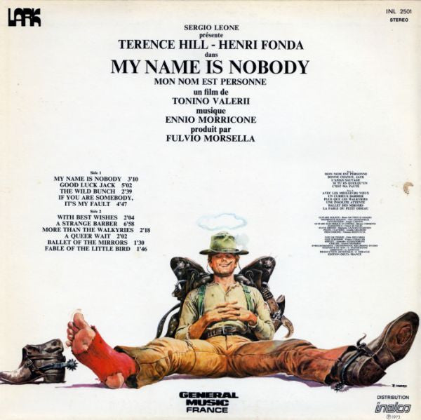 Ennio Morricone - Bande Originale Du Film "My Name Is Nobody" = Mon Nom Est Personne