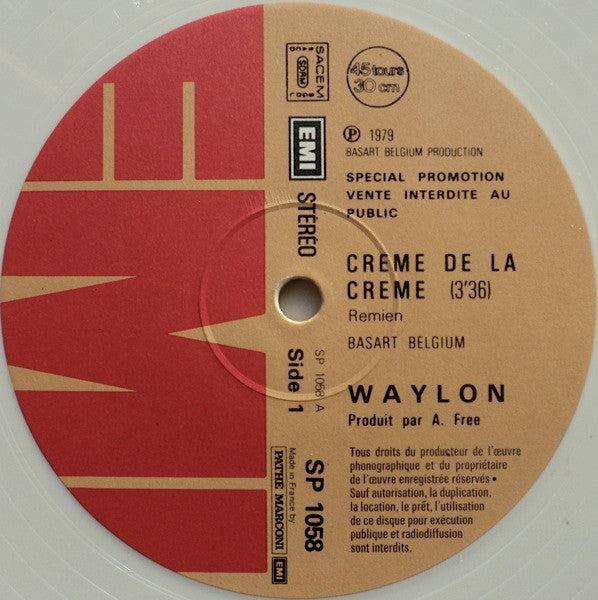 Waylon -Creme De La Creme