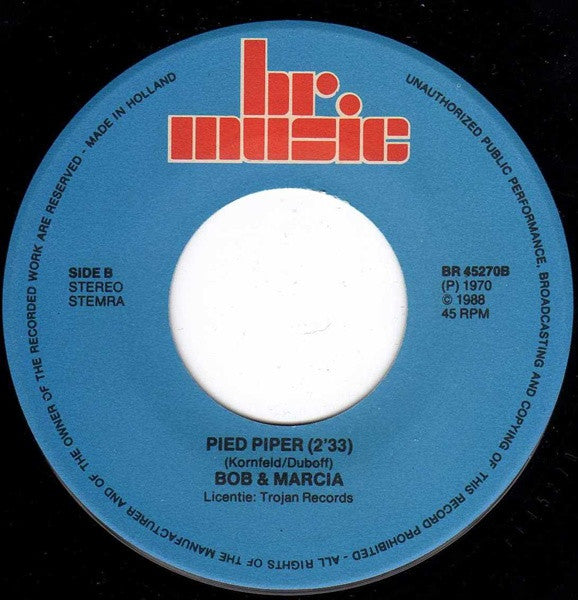 Bob &amp; Marcia - To Be Young Gifted And Black