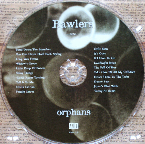 Tom Waits -Orphans: Brawlers, Bawlers & Bastards
