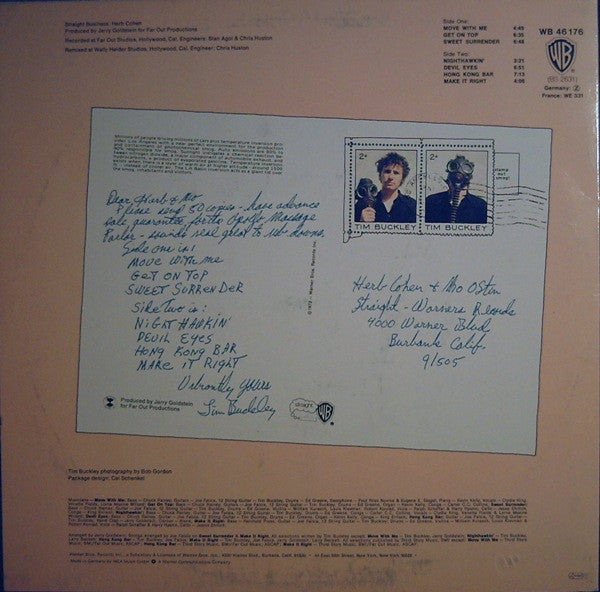 Tim Buckley -Greetings From L.A.