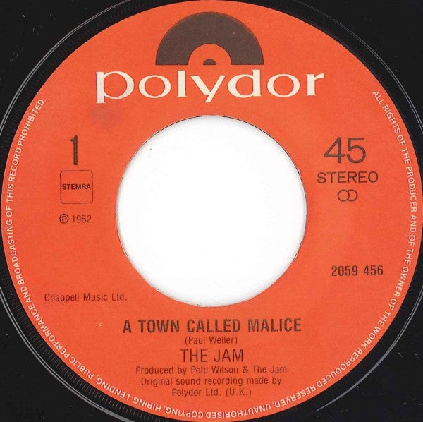 The Jam -A Town Called Malice / Precious