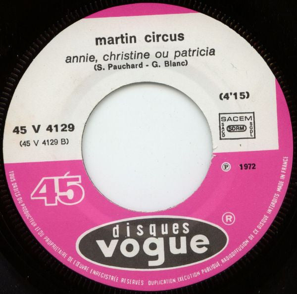 Martin Circus -Il Faut Rêver