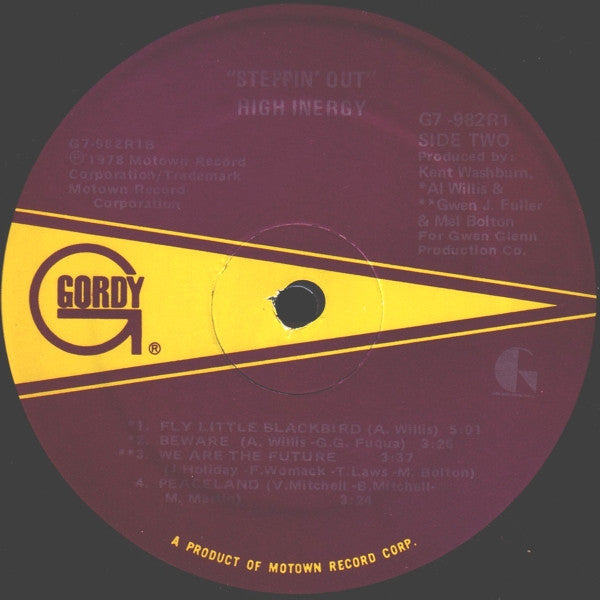 High Inergy -Steppin' Out