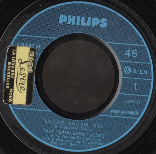 Davy "Bang-Bang" Jones And The Voodoo Funk Machine* -Sookie Sookie