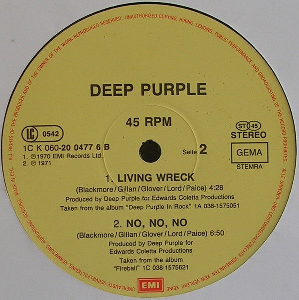 Deep Purple -Smoke On The Water