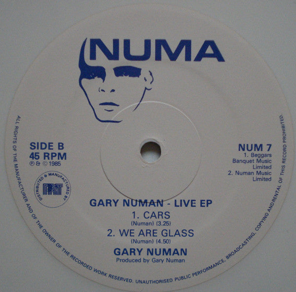 Gary Numan -The Live EP