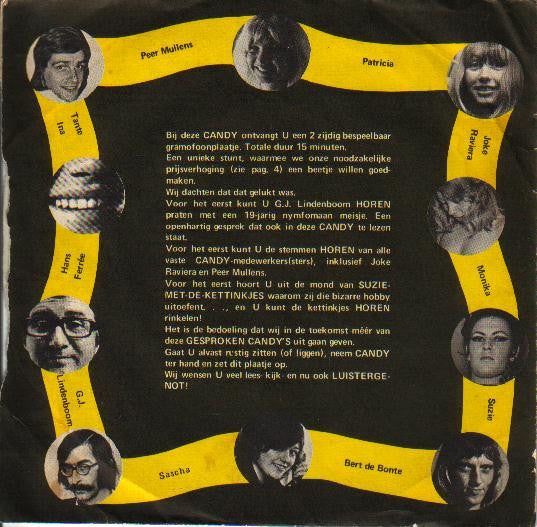 No Artist - Gratis Grammofoonplaat Behorende Bij Candy 41