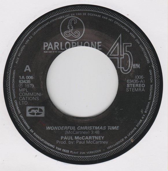 Paul McCartney -Wonderful Christmastime