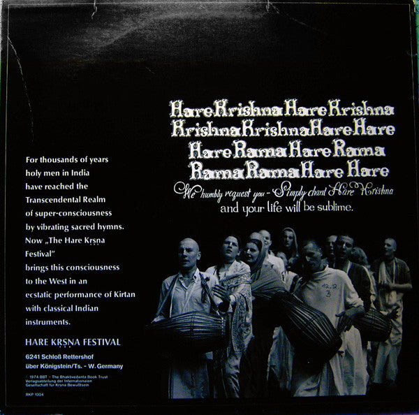 Hare Kṛṣṇa Festival* - Hare Kṛṣṇa Festival