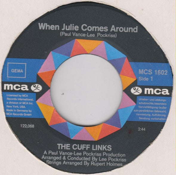 The Cuff Links -When Julie Comes Around / Sally Ann