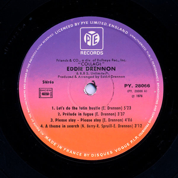 Eddie Drennon & The B.B.S. Unlimited -Collage