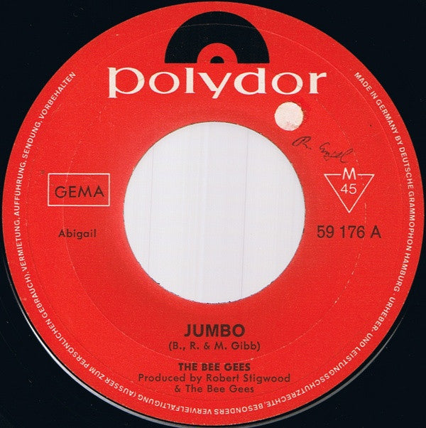 The Bee Gees* - Jumbo / The Singer Sang His Song