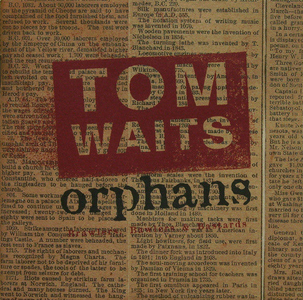 Tom Waits -Orphans: Brawlers, Bawlers & Bastards